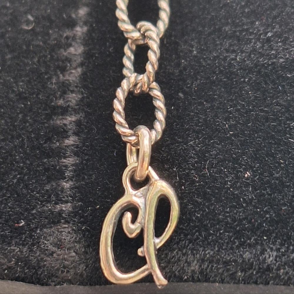 Final price drop-Carolyn Pollack Retired Relios 16"-18" White Agate Necklace - Picture 8 of 12